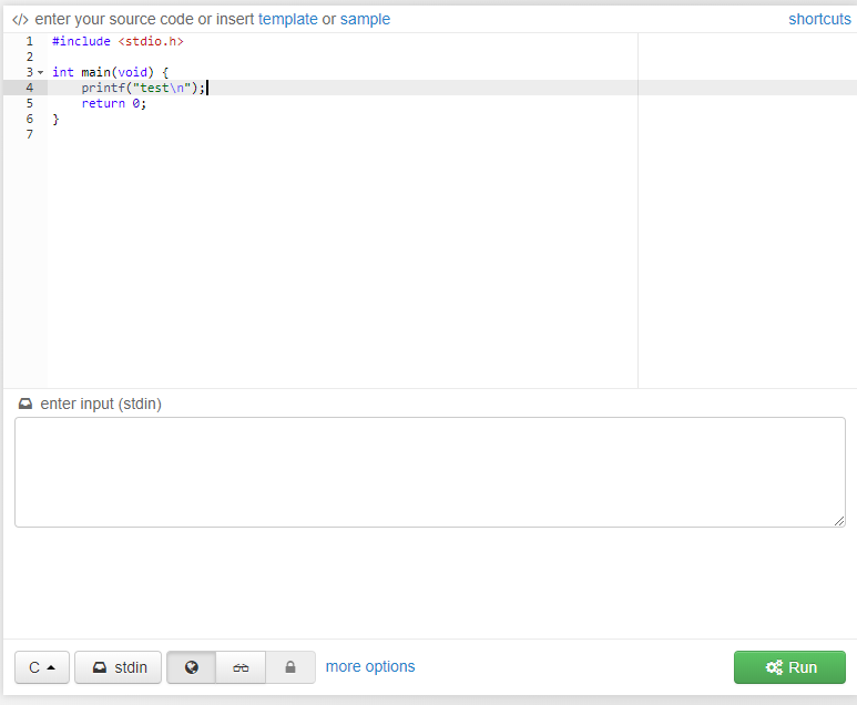 ブラウザー上で簡単にプログラミング言語の練習ができるサイト Ideone Com システムトラスト技術ブログ